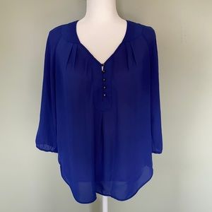 Cobalt Blue Blouse from Pale Sky